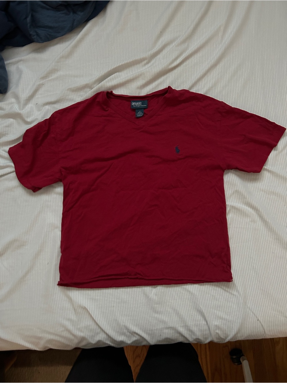 Red Ralph Lauren v neck